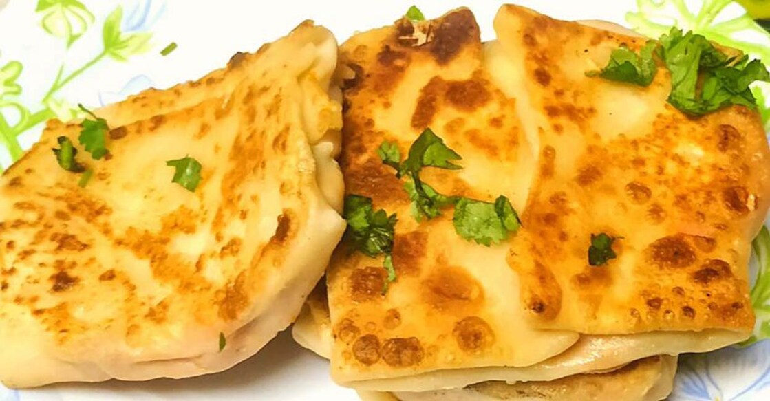 Stuffed porotta