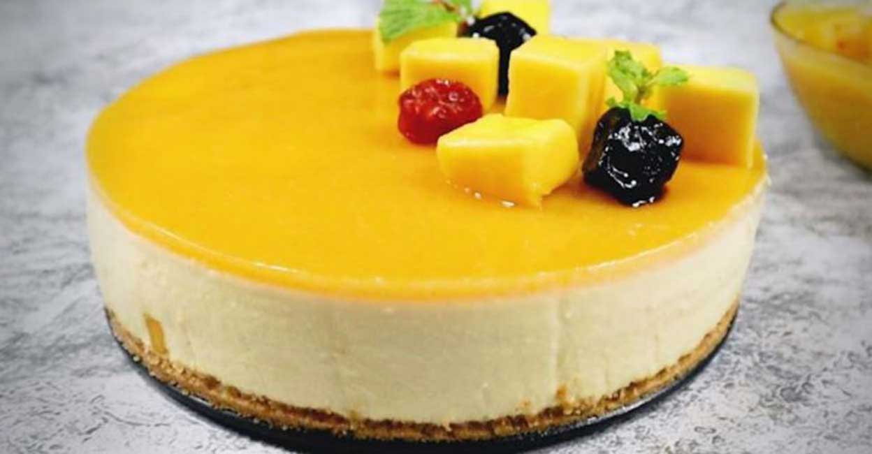 No-bake mango cheesecake | Food | Manorama English