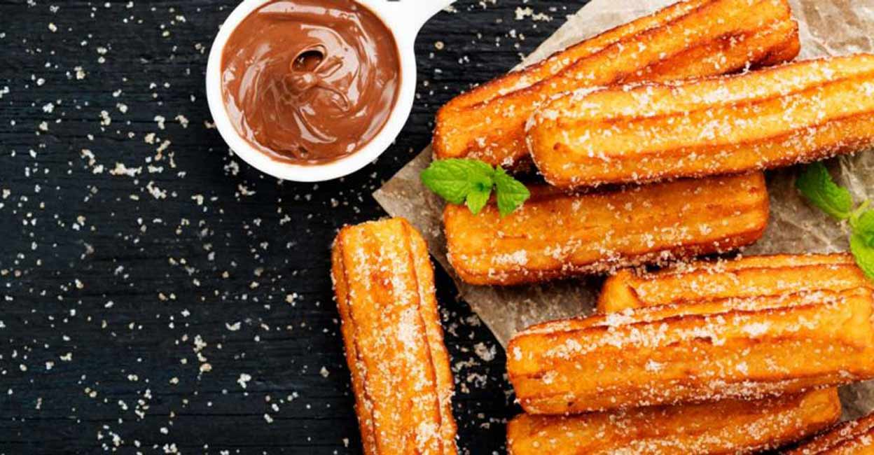 Fried churros | Recipe | Food | Manorama English