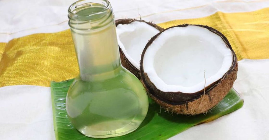 Homemade virgin coconut oil