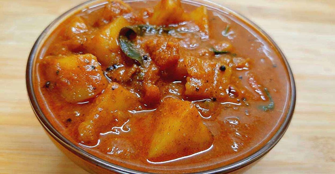 Special potato curry