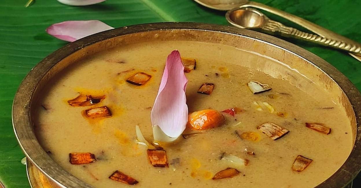 Pumpkin lotus seed pradhaman Pumpkin lotus seed pradhaman