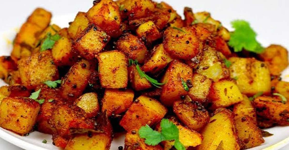 Spicy potato fry