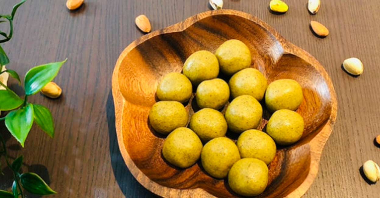 Mung bean laddoo