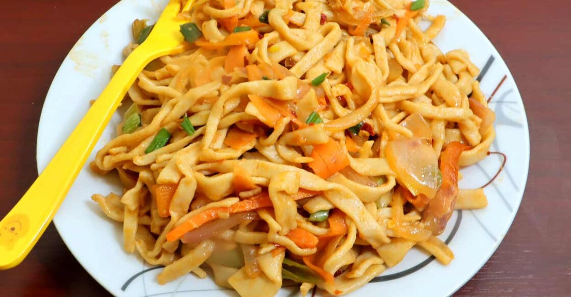Wheat noodles