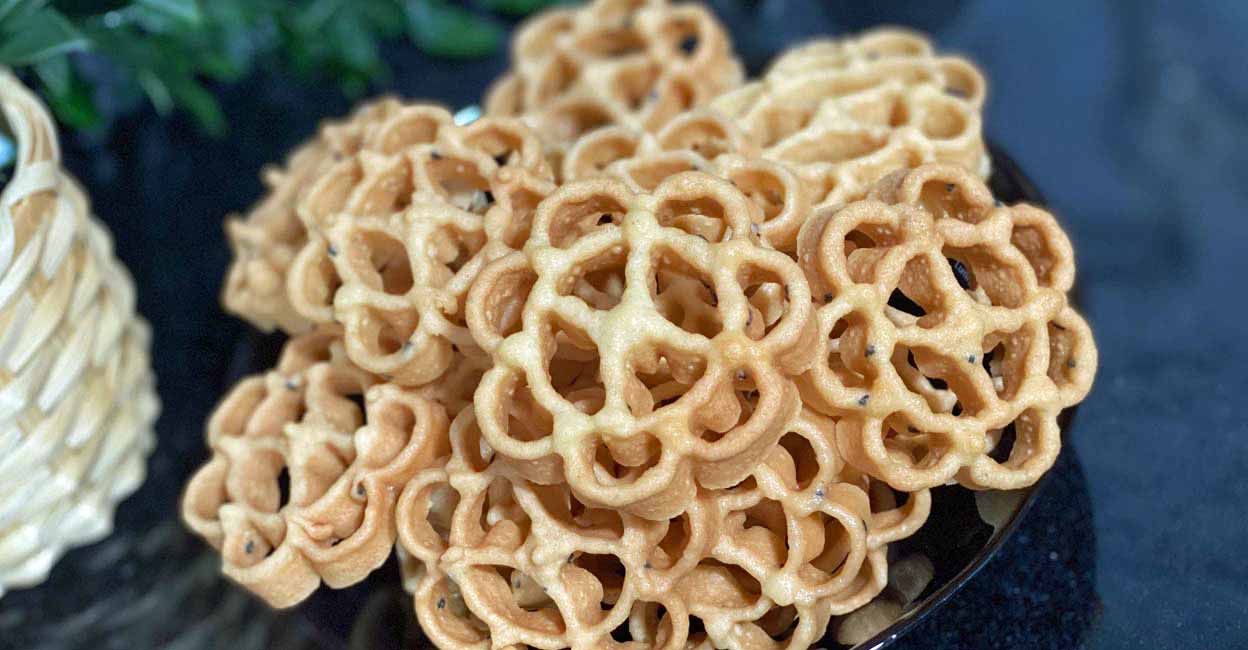 Make crunchy achappam without soaking, grinding the rice