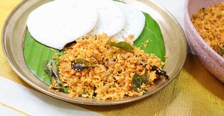 Easy coconut chutney to enjoy with appam
