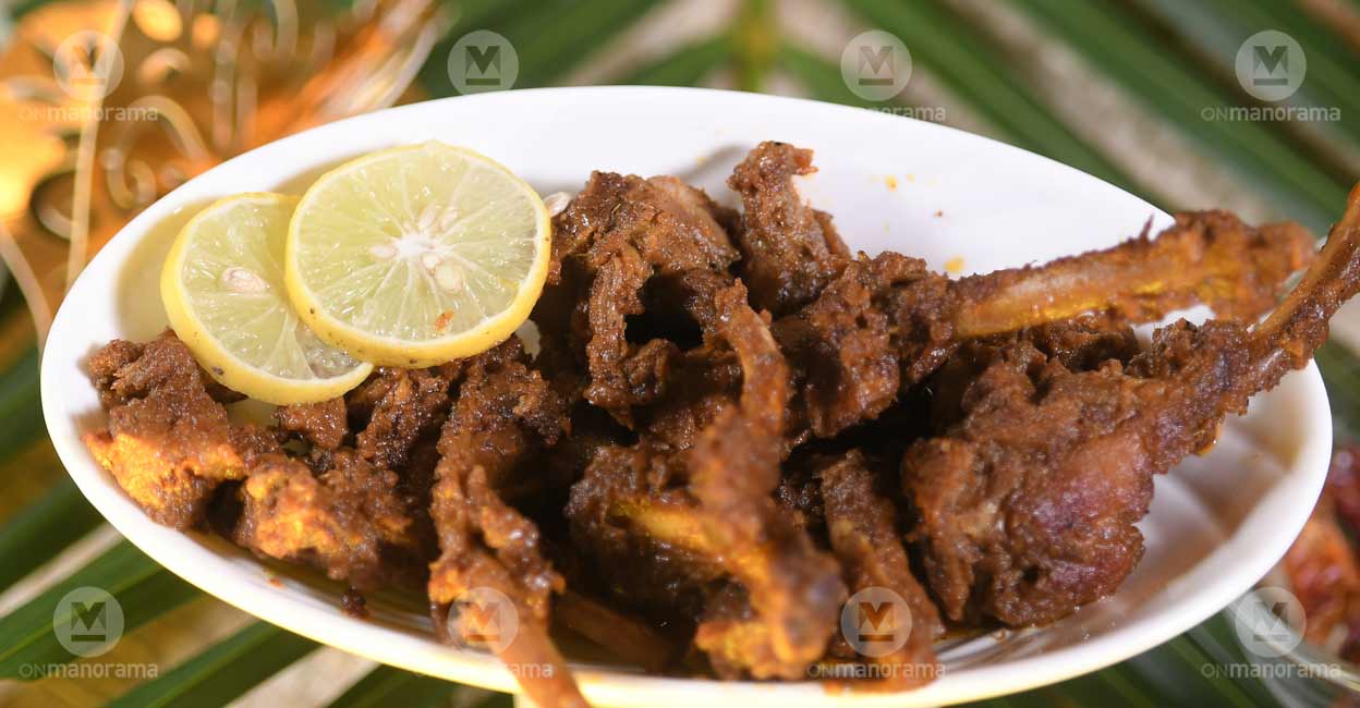 Easy Mutton Rib Chops Christmas Special Mrs Km Mathews Recipes