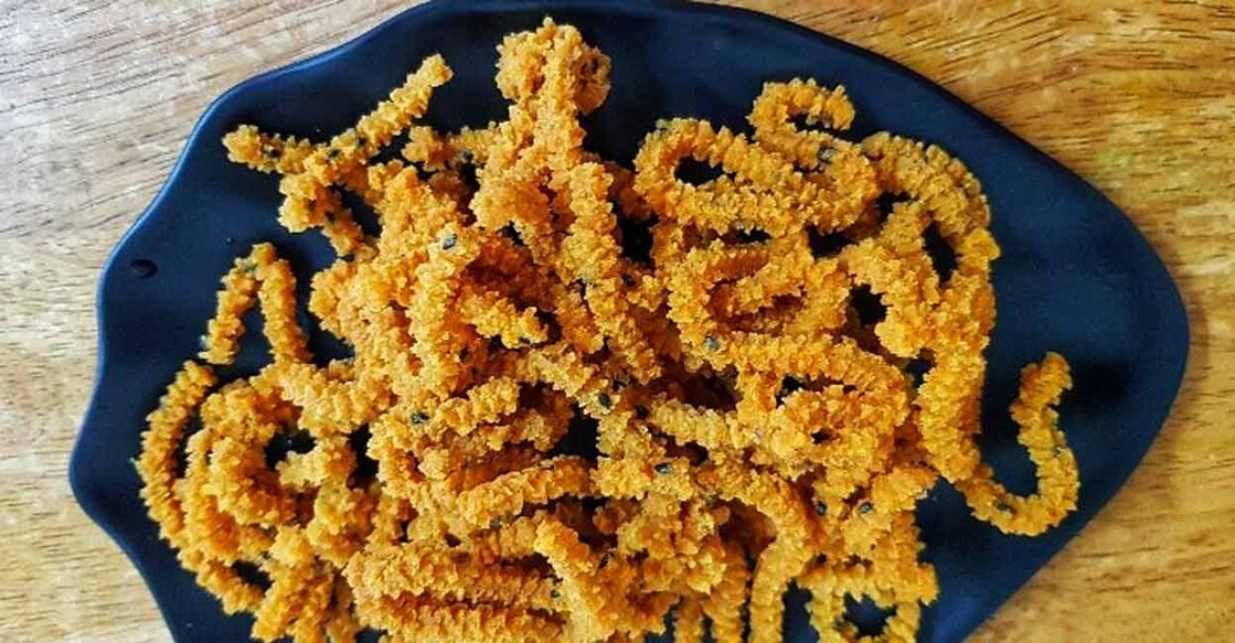 Roasted Bengal gram murukku