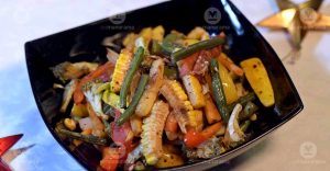 Give your X'mas menu a healthy twist with this grilled veggies recipe