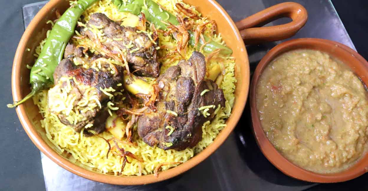 Mutton kuzhimanthi. Photo: Ganga Sreekanth
