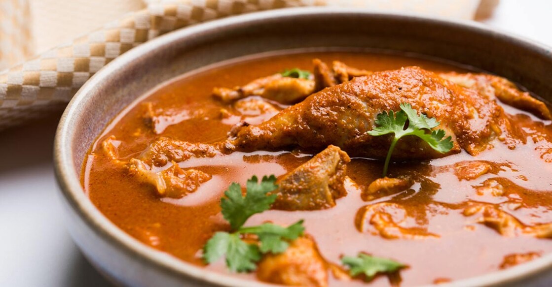 Oil-free chicken curry. Photo: Pinky Aravind