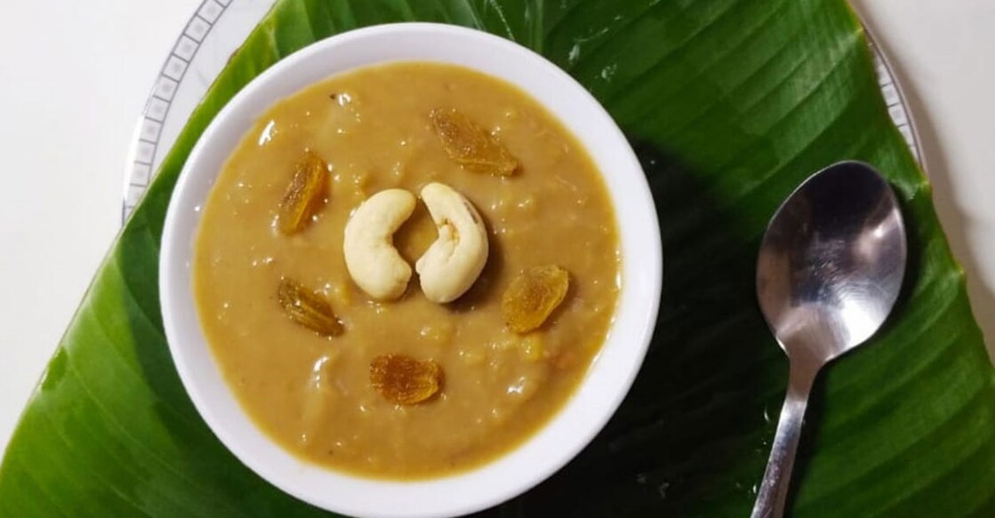 Cherupayar payasam. Photo: Sujatha Naresh Kumar