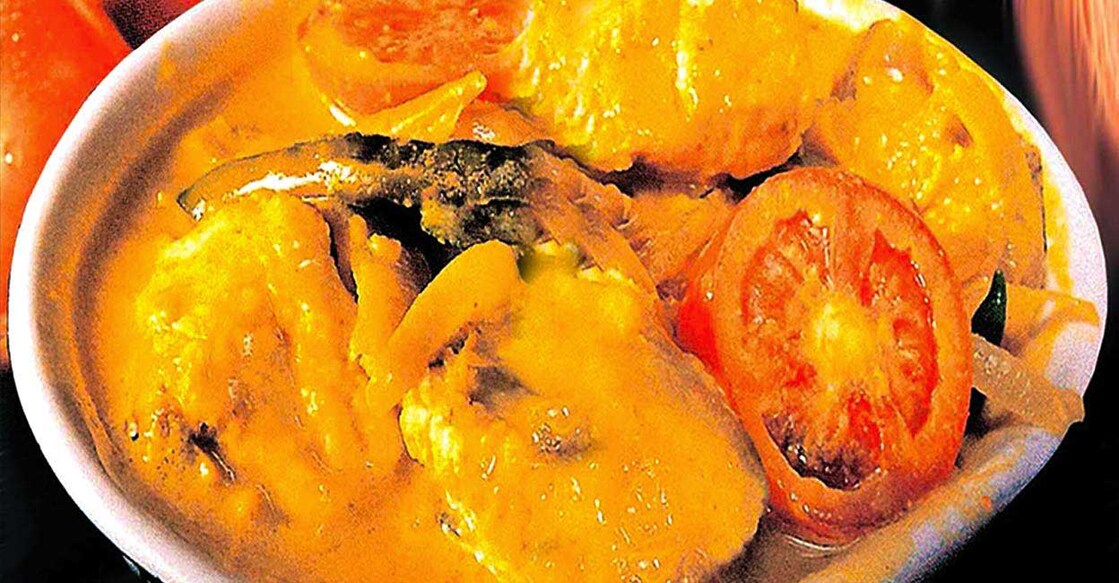 Thick and creamy Malabar fish curry
