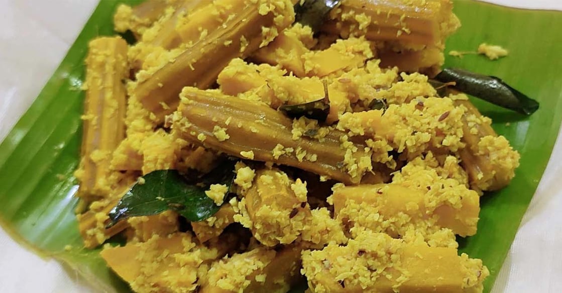 Easy avial with just two vegetables