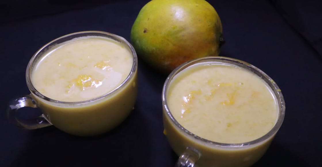 Try this tasty and healthy mango rasayanam