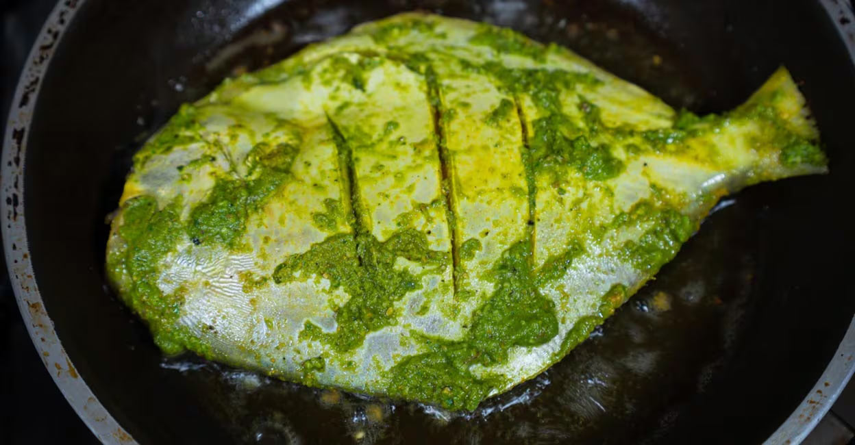 The amount of masala for stuffing should correspond to the number of fish pieces. Photo: Special Arrangement