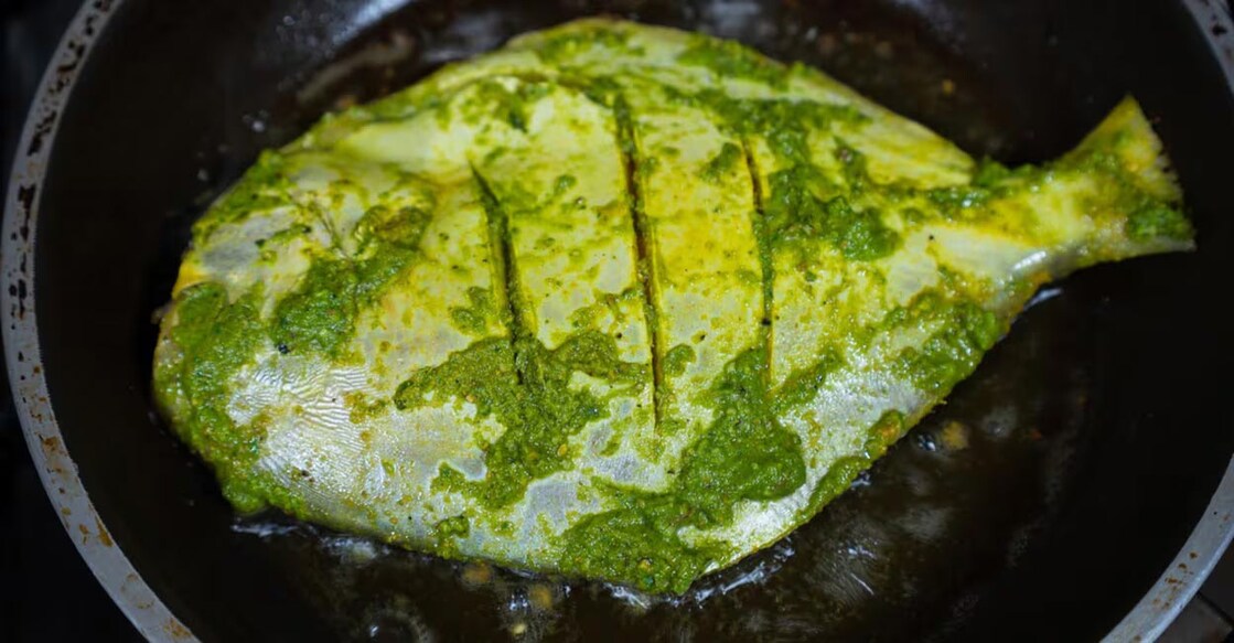 The amount of masala for stuffing should correspond to the number of fish pieces. Photo: Special Arrangement