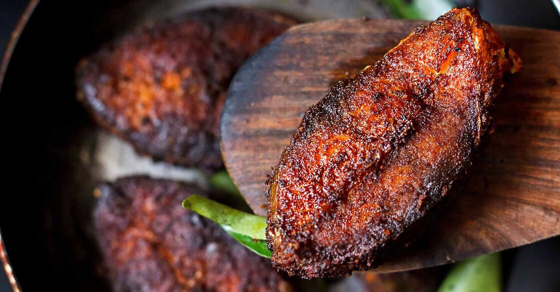  The main point to remember while planning to prepare the crispy dish is that there should be minimum water content on the fish. Shutterstock/AFZAL KHAN MAHEEN