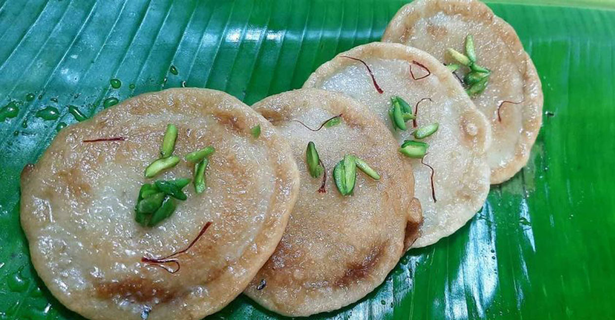 These yummy sugar syrup-soaked pancakes can also be relished with your evening tea at home. File Photo