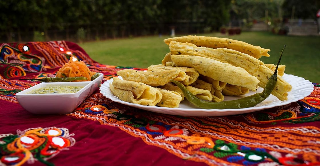 Fafda is also known as vanva. Photo: Shutterstock/mjjphotography1