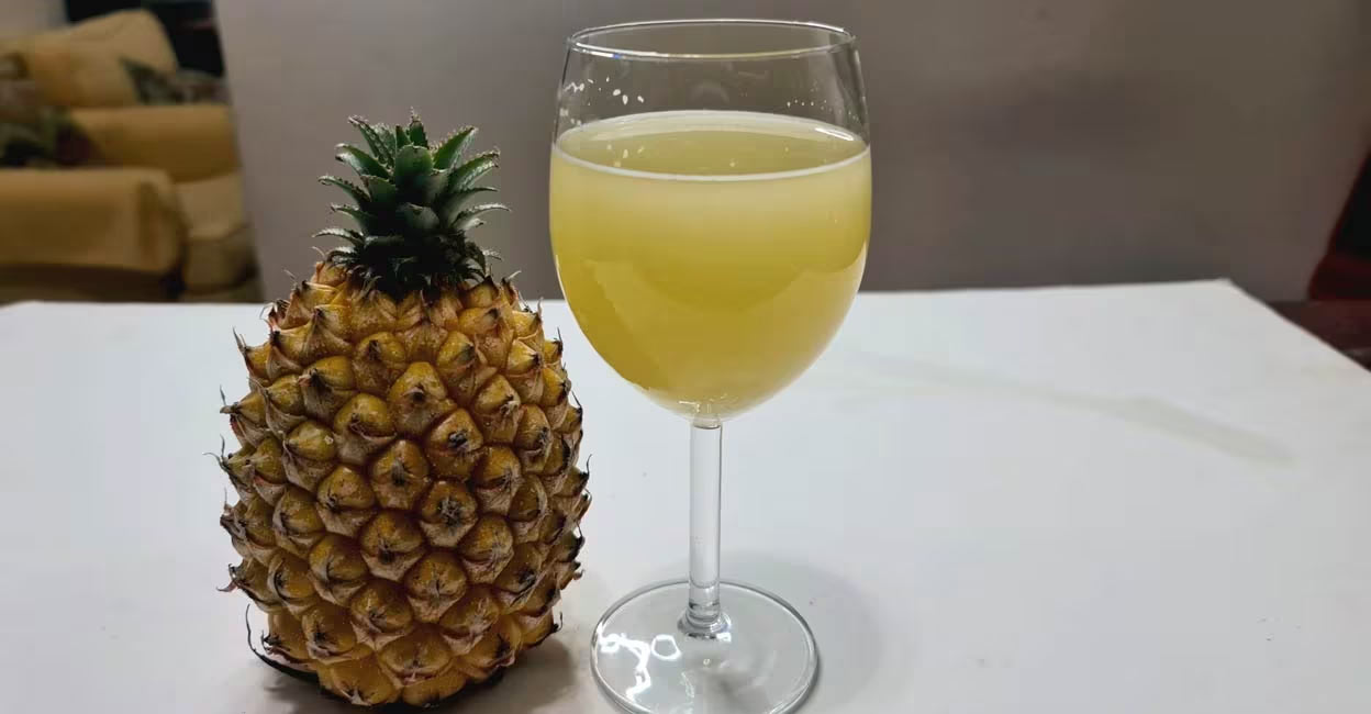 Pineapple wine: Make this delightful brew at home in just five days