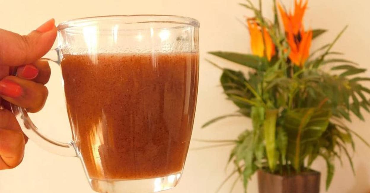 ragi-drink Ragi drink has many nutritional properties and can help you relax. File Photo