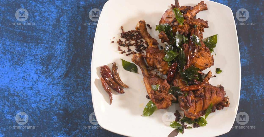 You can pair drumstick chicken with appam or chapathi also if you like dry accompaniments with them. Photo: Onmanorama