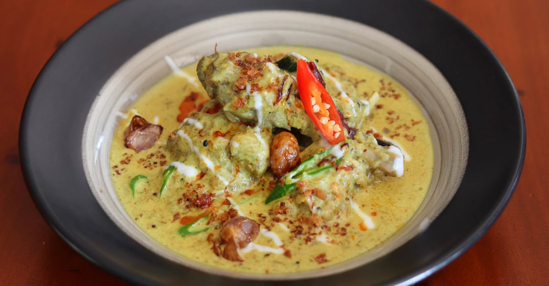 Appam tastes the best with duck mappas. Photo: Chef Arun Vijayan