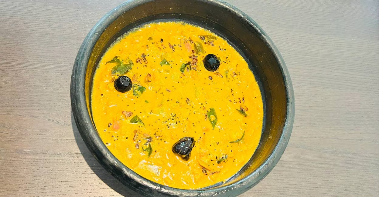 snake-gourd-curry The curry tastes the best with a plate of hot steaming rice. Photo: Deepti, Thrissur