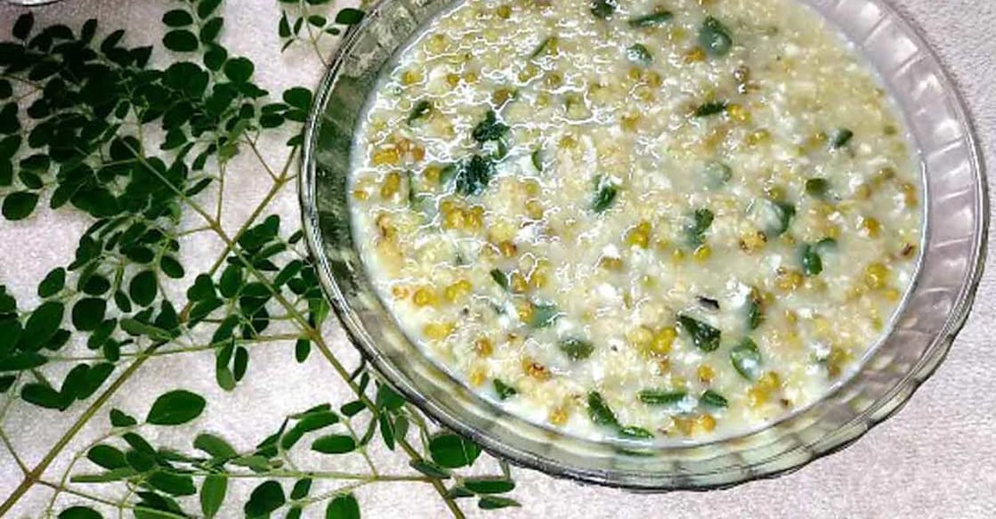 Broken wheat-moringa kanji. Photo: Liju Memana Mathew 