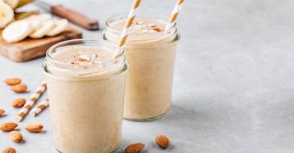 almond milkshake almond milkshake