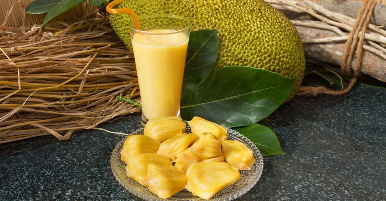 A delicious and healthy smoothie can also be made using jackfruit that is abundantly available in Kerala backyards. Photo: Safronkin Vasilii/Shutterstock