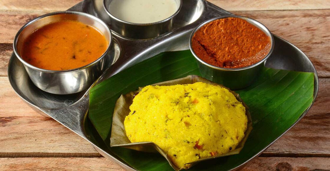 Kanchi idli is mostly prepared in the vicinity of the iconic temple of Kanchipuram. Photo: iStock/Mahi Ryan