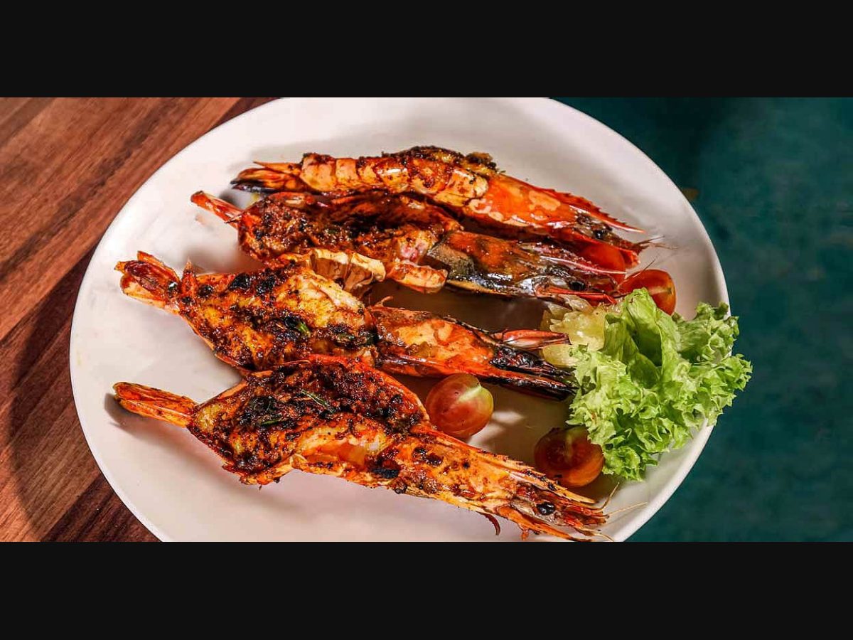 Butterflied Grilled Jumbo Shrimp Recipe