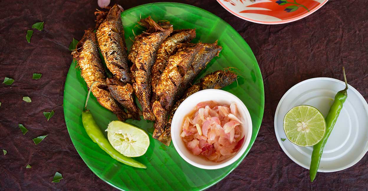 sardine-pollichathu Sardine is rich with protein and can be a tasty addition to any meal. Photo: iStock/ santhosh_varghese