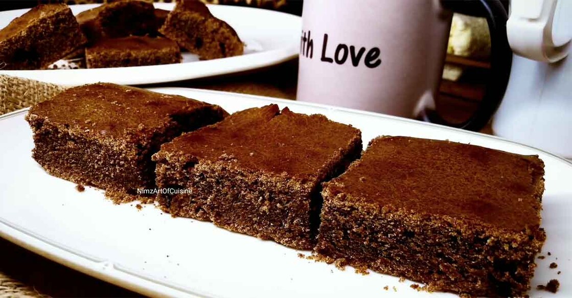 This ragi chocolate brownie is both delectable and healthy. Photo: Nimmi