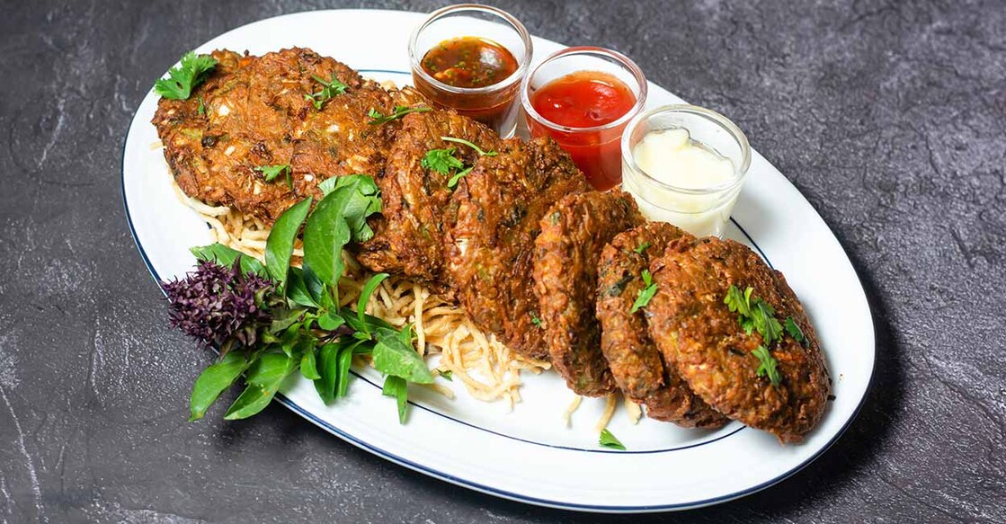 This delicious kebab has cauliflower florets, green peas and carrot as ingredients. Representative image/iStock/Waqar Hussain