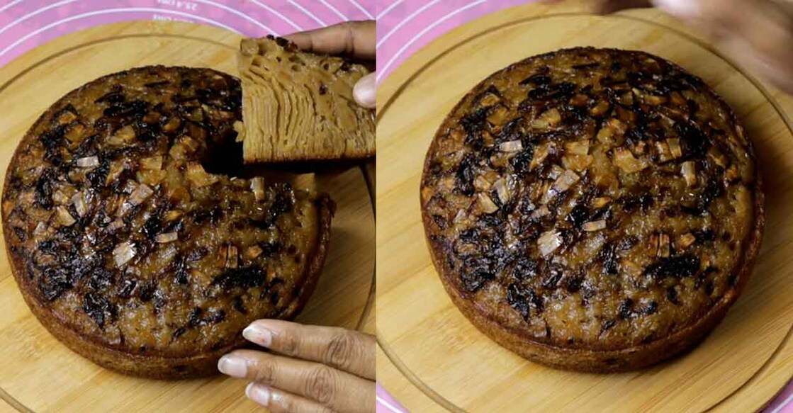 Kalathappam is usually served with sugar or jaggery. Photo: Nidhisha Mohan