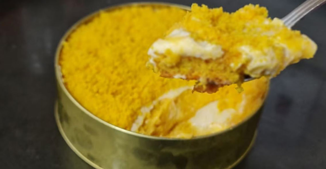 Layered mango dream cake. Photo: Ann Jacob