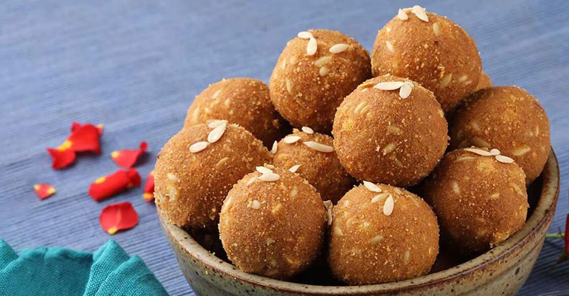 Aval laddoo can easily satiate your hunger pangs during the monsoon. Representative image/Indianstyle/Shutterstock