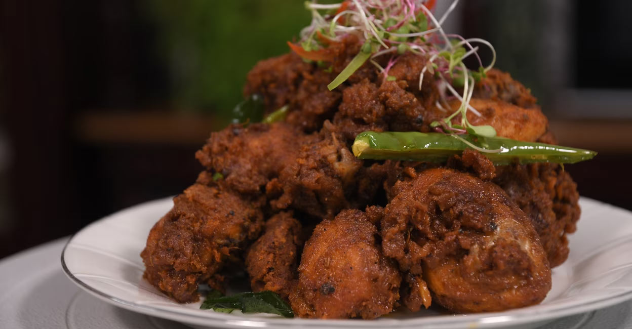 This chicken fry is a good accompaniment to ghee rice. Photo: Chef Arun Vijayan