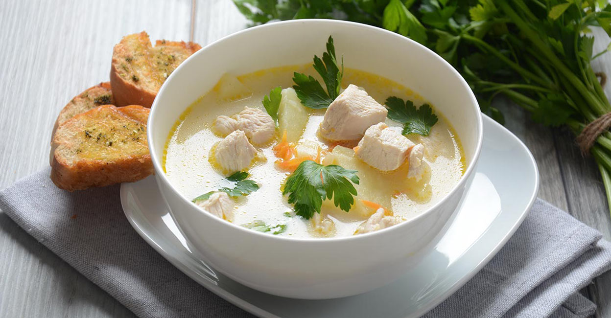 Lip-smacking chicken soup: A warm bowl of comfort food
