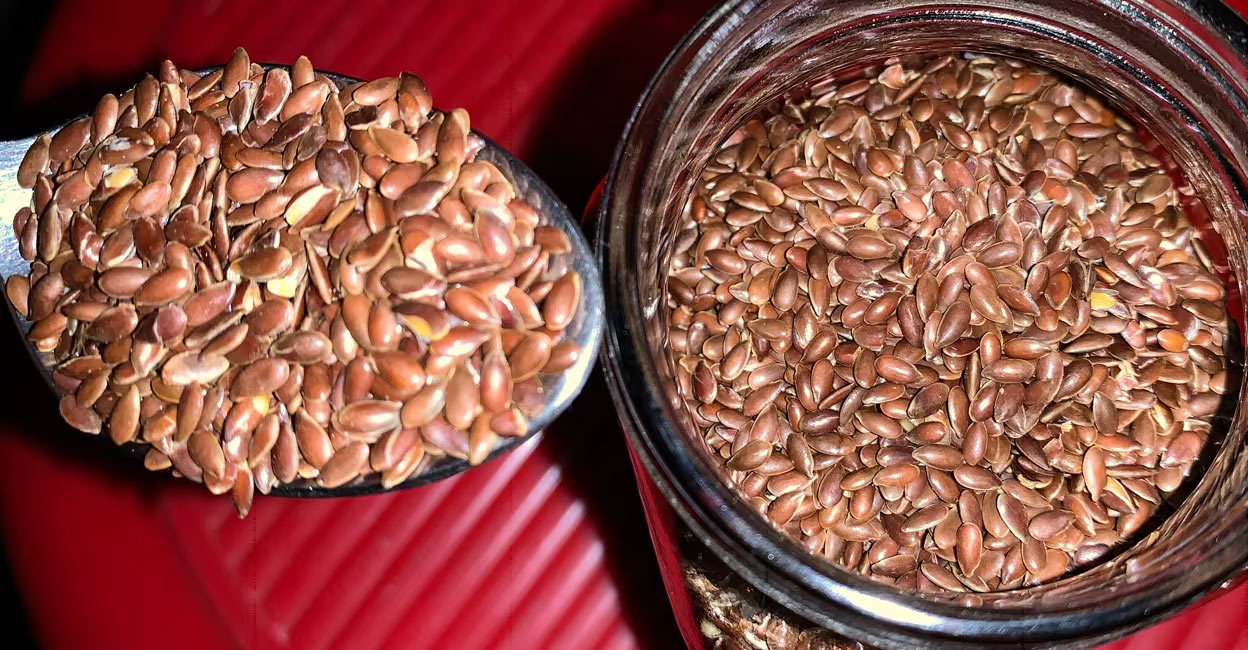 flaxseed Flaxseed is high in protein, omega-3 fatty acids, cancer-fighting lignans and fibres that aid in digestion. Photo: Midhila Cheruvally