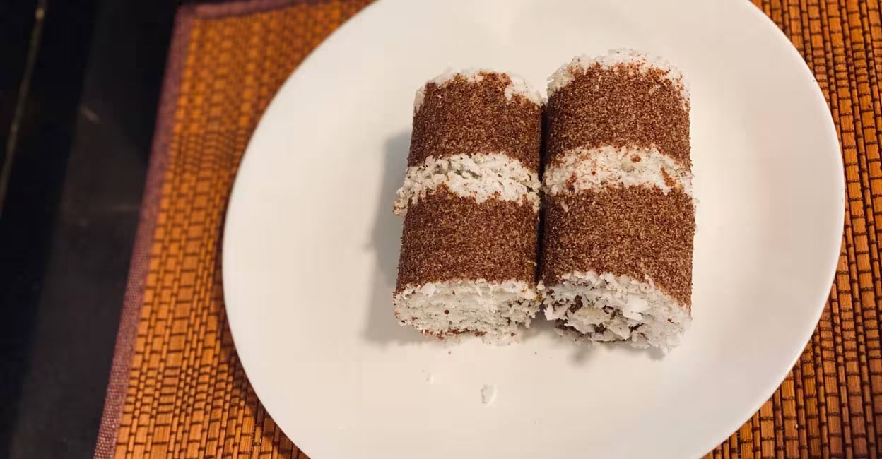 ragi-puttu Ragi puttu is paired best with banana slices and kadala curry. Photo: Deepthi, Thrissur