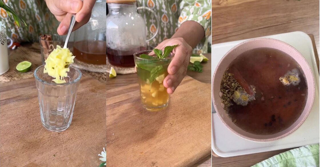 According to Neha, the biryani 'chai' is quite popular in Dubai and people line up in long queues to take a sip of it. Photo: Instagram/nehadeepakshah