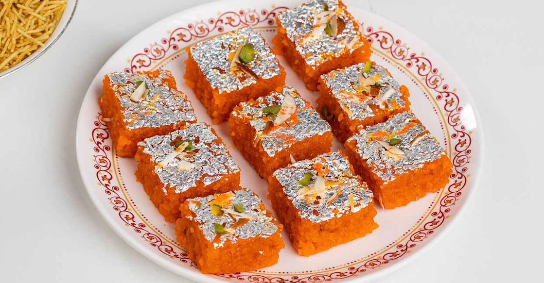 orange-barfi The orange barfi can stay in the refrigerator for up to 15 days. Photo: iStock/Kailash Kumar