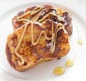 A chocolatey French toast for a Saturday morning breakfast