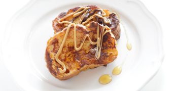 A chocolatey French toast for a Saturday morning breakfast