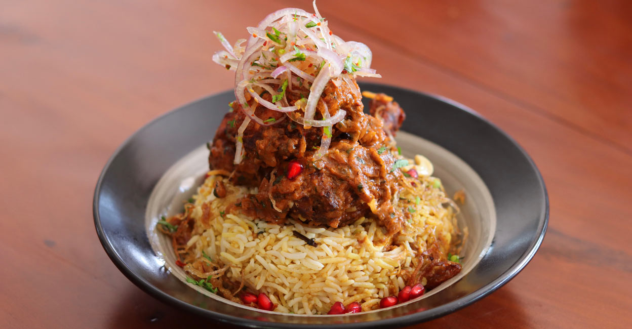  If you are in the mood to try something innovative, try this Arabic – Indian fusion dish. Photo: Chef Arun Vijayan